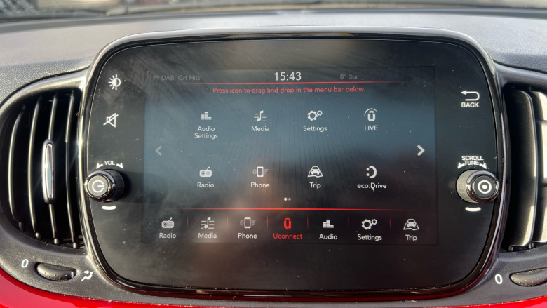 Fiat 500 1.2 Mirror 3dr Petrol Hatchback